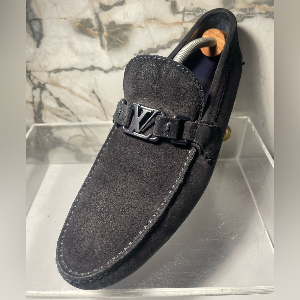 Louis Viutton hockenheim navy Bl sz usa 8.5 - Picture 16 of 16